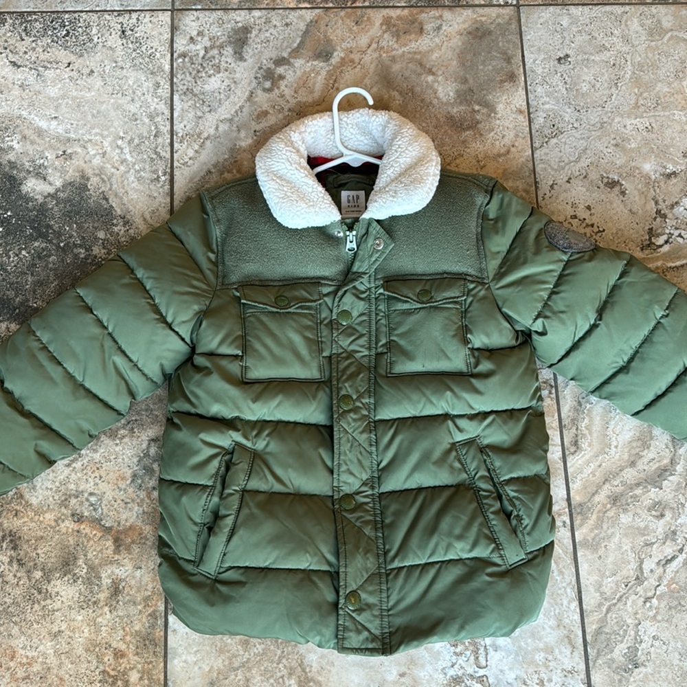 Super warm quilted gap jacket